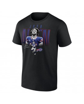 Josh Allen Buffalo Bills Humble Shadow Spieler T-Shirt – Schwarz