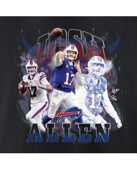 Josh Allen Buffalo Bills Notorious T-Shirt – Schwarz