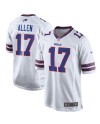 Josh Allen Buffalo Bills Nike Spiele-Trikot – Weiß