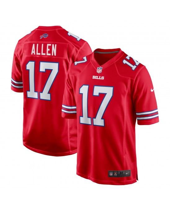 Josh Allen Buffalo Bills Nike Alternative Game-Trikot – Rot