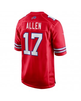 Josh Allen Buffalo Bills Nike Alternative Game-Trikot – Rot