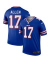 Josh Allen Buffalo Bills Nike Legend Spieler Performance Top – Königsblau