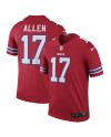 Josh Allen Buffalo Bills Nike Legend Spieler Performance Top – Rot
