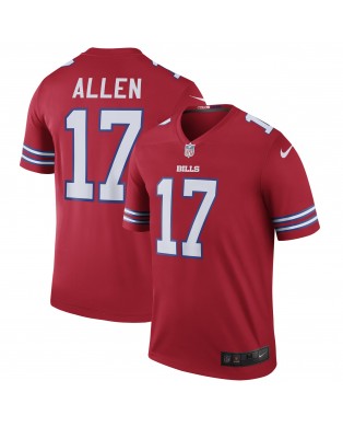 Josh Allen Buffalo Bills Nike Legend Spieler Performance Top – Rot