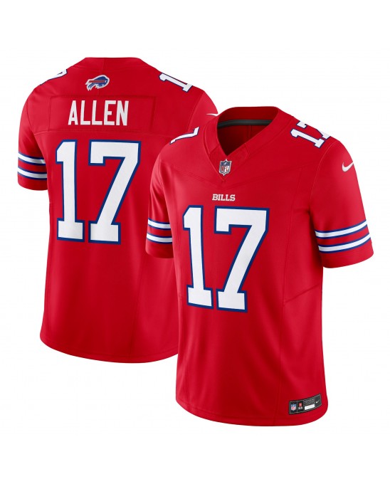 Josh Allen Buffalo Bills Nike Vapor F.U.S.E. Limitiertes Trikot – Rot