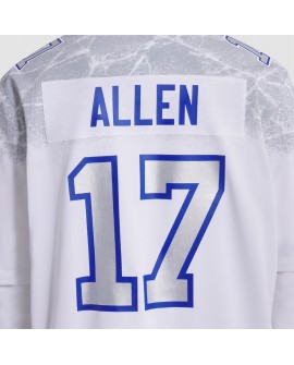 Josh Allen Buffalo Bills Nike 2025 Rivalries Collection Spieler Trikot – Weiß