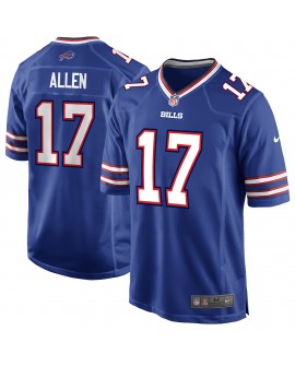 Josh Allen Buffalo Bills Nike Jugend-Spieler Trikot – Royal