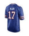 Josh Allen Buffalo Bills Nike Jugend-Spieler Trikot – Royal