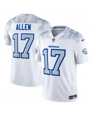 Josh Allen Buffalo Bills Nike 2025 Rivalries Collection Limited Trikot – Weiß