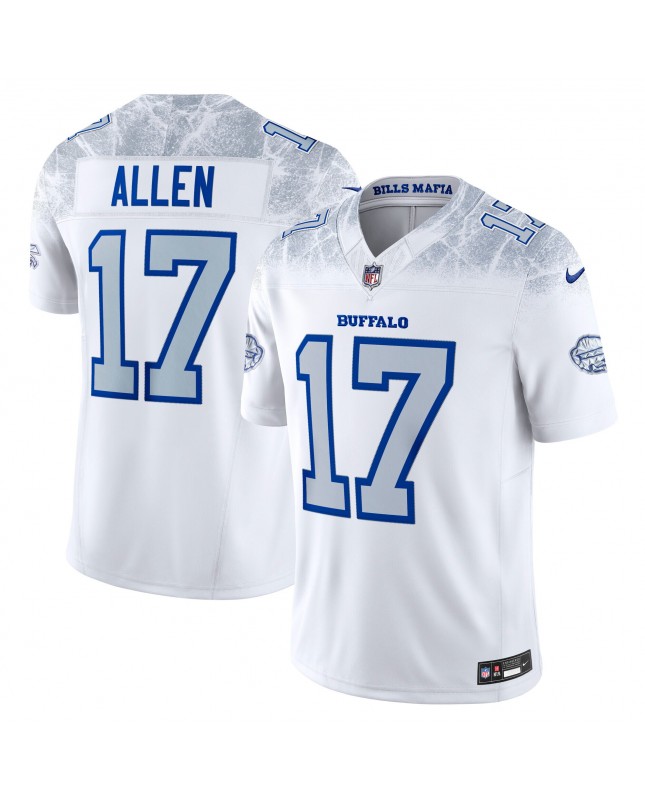 Josh Allen Buffalo Bills Nike 2025 Rivalries Collection Limited Trikot – Weiß
