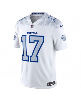 Josh Allen Buffalo Bills Nike 2025 Rivalries Collection Limited Trikot – Weiß