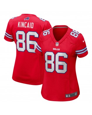 Dalton Kincaid Buffalo Bills Nike Damen-Ausweichtrikot – Rot