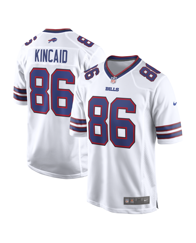 Dalton Kincaid Buffalo Bills Nike Spieler Trikot – Weiß