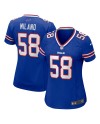 Matt Milano Buffalo Bills Nike Damen-Spieler Trikot – Royal