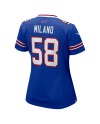 Matt Milano Buffalo Bills Nike Damen-Spieler Trikot – Royal