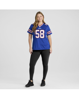 Matt Milano Buffalo Bills Nike Damen-Spieler Trikot – Royal