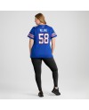 Matt Milano Buffalo Bills Nike Damen-Spieler Trikot – Royal