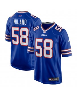 Matt Milano Buffalo Bills Nike Spiele-Trikot – Royal
