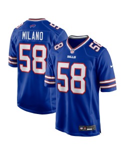 Matt Milano Buffalo Bills Nike Spiele-Trikot – Royal