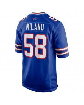 Matt Milano Buffalo Bills Nike Spiele-Trikot – Royal