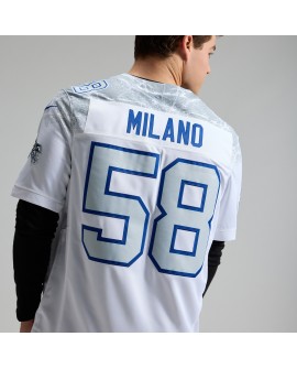 Matt Milano Buffalo Bills Nike 2025 Rivalries Collection Limited Trikot – Weiß