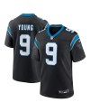 Bryce Young Carolina Panthers Nike Team Game-Trikot – Schwarz