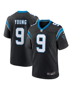 Bryce Young Carolina Panthers Nike Team Game-Trikot – Schwarz