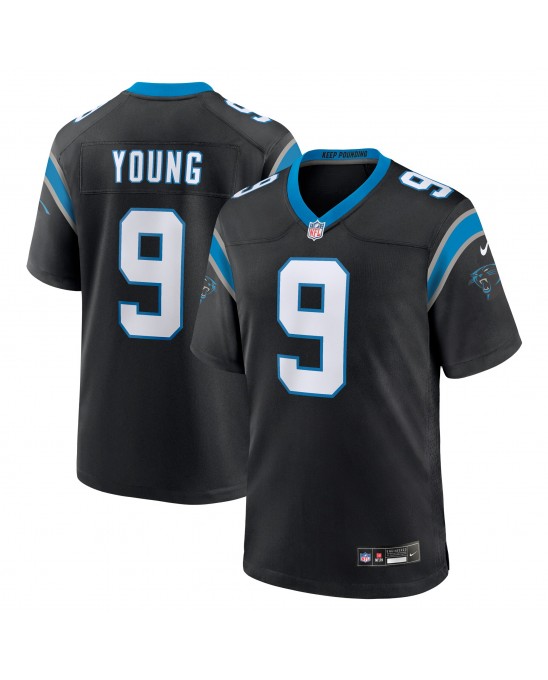 Bryce Young Carolina Panthers Nike Team Game-Trikot – Schwarz