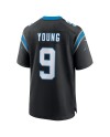 Bryce Young Carolina Panthers Nike Team Game-Trikot – Schwarz