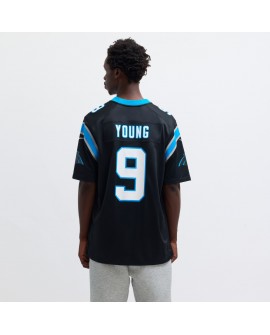 Bryce Young Carolina Panthers Nike Team Game-Trikot – Schwarz