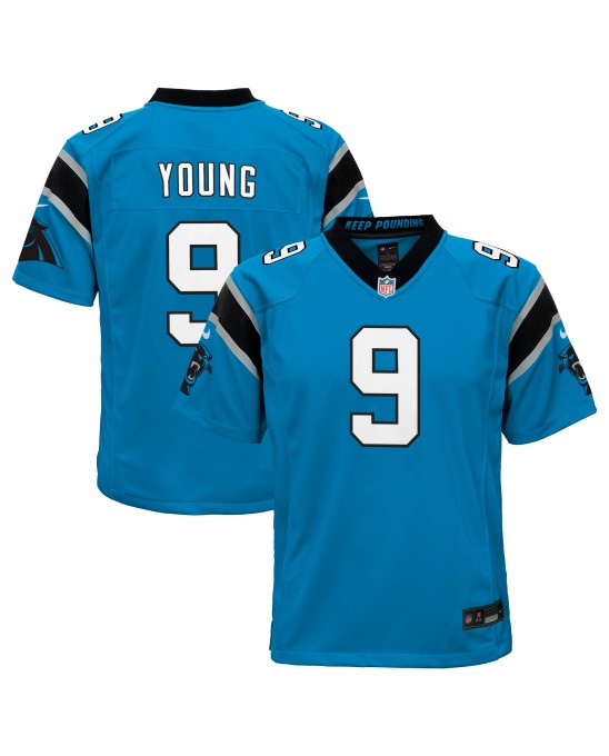 Bryce Young Carolina Panthers Nike Jugend-Spieler Trikot – Blau