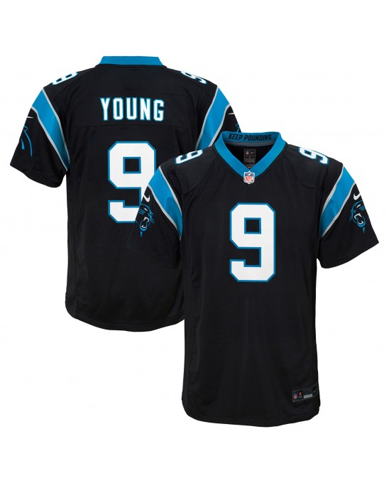Bryce Young Carolina Panthers Nike Jugend-Spieler Trikot – Schwarz