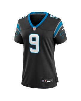 Bryce Young Carolina Panthers Nike Damen-Team-Spieler Trikot – Schwarz
