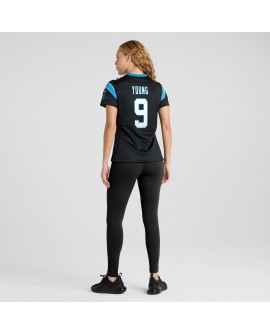 Bryce Young Carolina Panthers Nike Damen-Team-Spieler Trikot – Schwarz