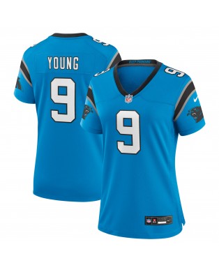 Bryce Young Carolina Panthers Nike Damen-Spielertrikot – Blau