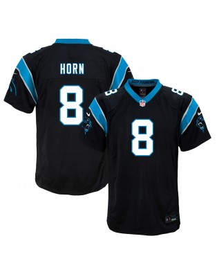 Jaycee Horn Carolina Panthers Nike Jugend-Spieler Trikot – Schwarz