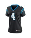 Tetairoa McMillan Carolina Panthers Nike Damen-Team-Spieler Trikot – Schwarz