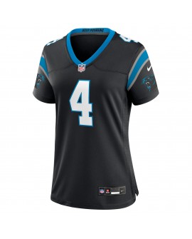 Tetairoa McMillan Carolina Panthers Nike Damen-Team-Spieler Trikot – Schwarz