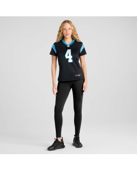 Tetairoa McMillan Carolina Panthers Nike Damen-Team-Spieler Trikot – Schwarz