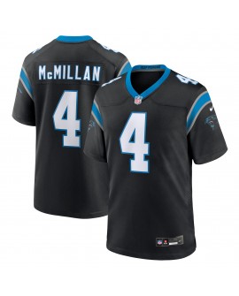 Tetairoa McMillan Carolina Panthers Nike 2025 NFL Draft First Round PickTrikot – Schwarz