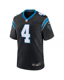 Tetairoa McMillan Carolina Panthers Nike 2025 NFL Draft First Round PickTrikot – Schwarz