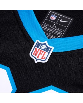 Tetairoa McMillan Carolina Panthers Nike 2025 NFL Draft First Round PickTrikot – Schwarz