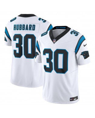 Chuba Hubbard Carolina Panthers Nike Vapor F.U.S.E. Limitiertes Trikot – Weiß