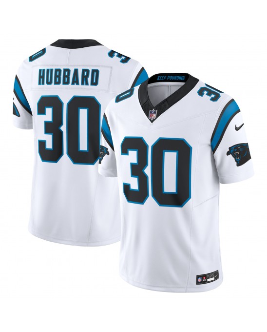Chuba Hubbard Carolina Panthers Nike Vapor F.U.S.E. Limitiertes Trikot – Weiß