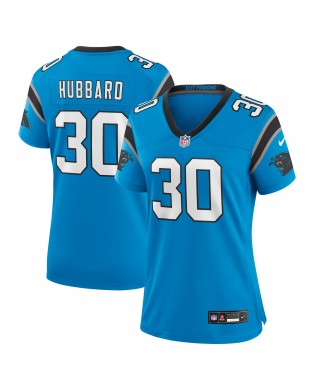 Chuba Hubbard Carolina Panthers Nike Damen-Ausweichtrikot – Blau