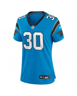 Chuba Hubbard Carolina Panthers Nike Damen-Ausweichtrikot – Blau