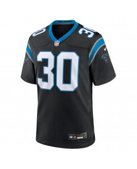Chuba Hubbard Carolina Panthers Nike TeamTrikot – Schwarz
