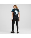 Chuba Hubbard Carolina Panthers Nike Damen-Team-Spieler Trikot – Schwarz