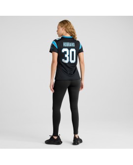 Chuba Hubbard Carolina Panthers Nike Damen-Team-Spieler Trikot – Schwarz