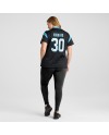 Chuba Hubbard Carolina Panthers Nike Damen-Team-Spieler Trikot – Schwarz